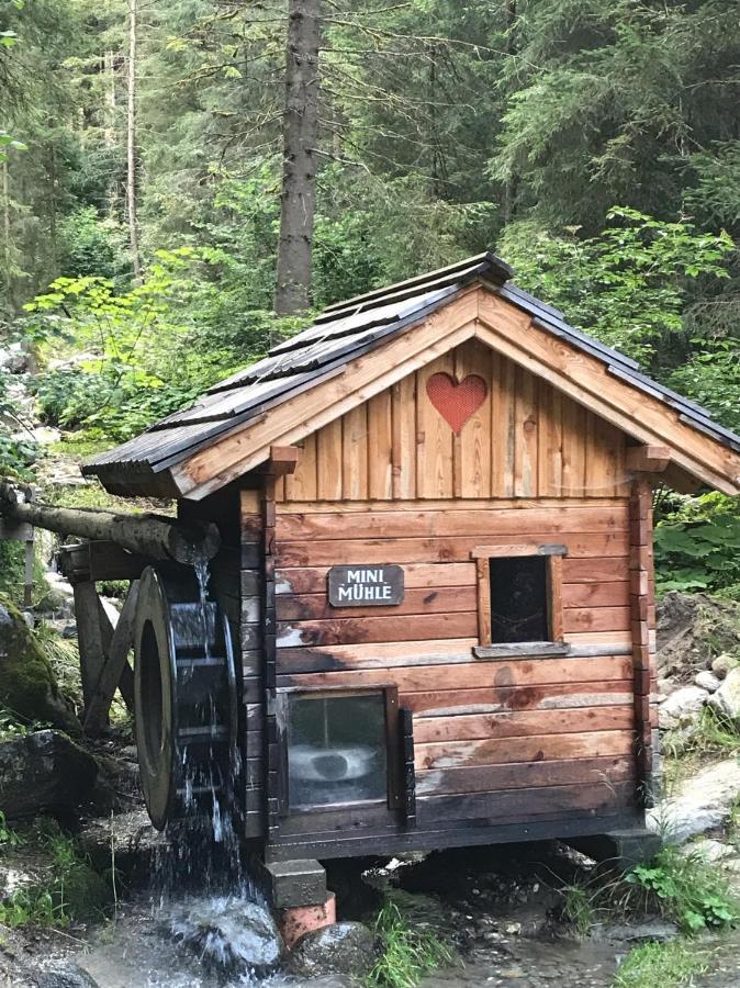 Appartement Zirbenduft Ferienhaus Fuenf Sinne Döbriach Exterior foto