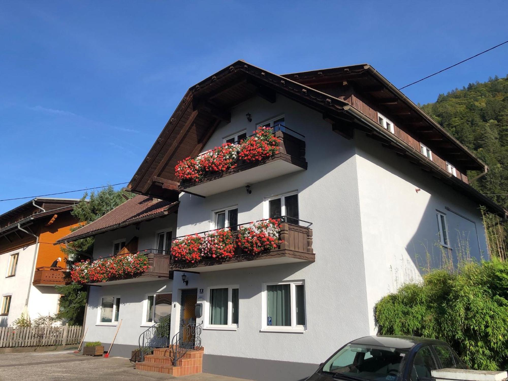 Appartement Zirbenduft Ferienhaus Fuenf Sinne Döbriach Exterior foto