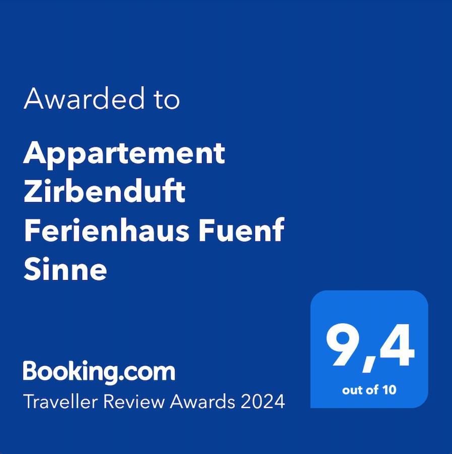 Appartement Zirbenduft Ferienhaus Fuenf Sinne Döbriach Exterior foto