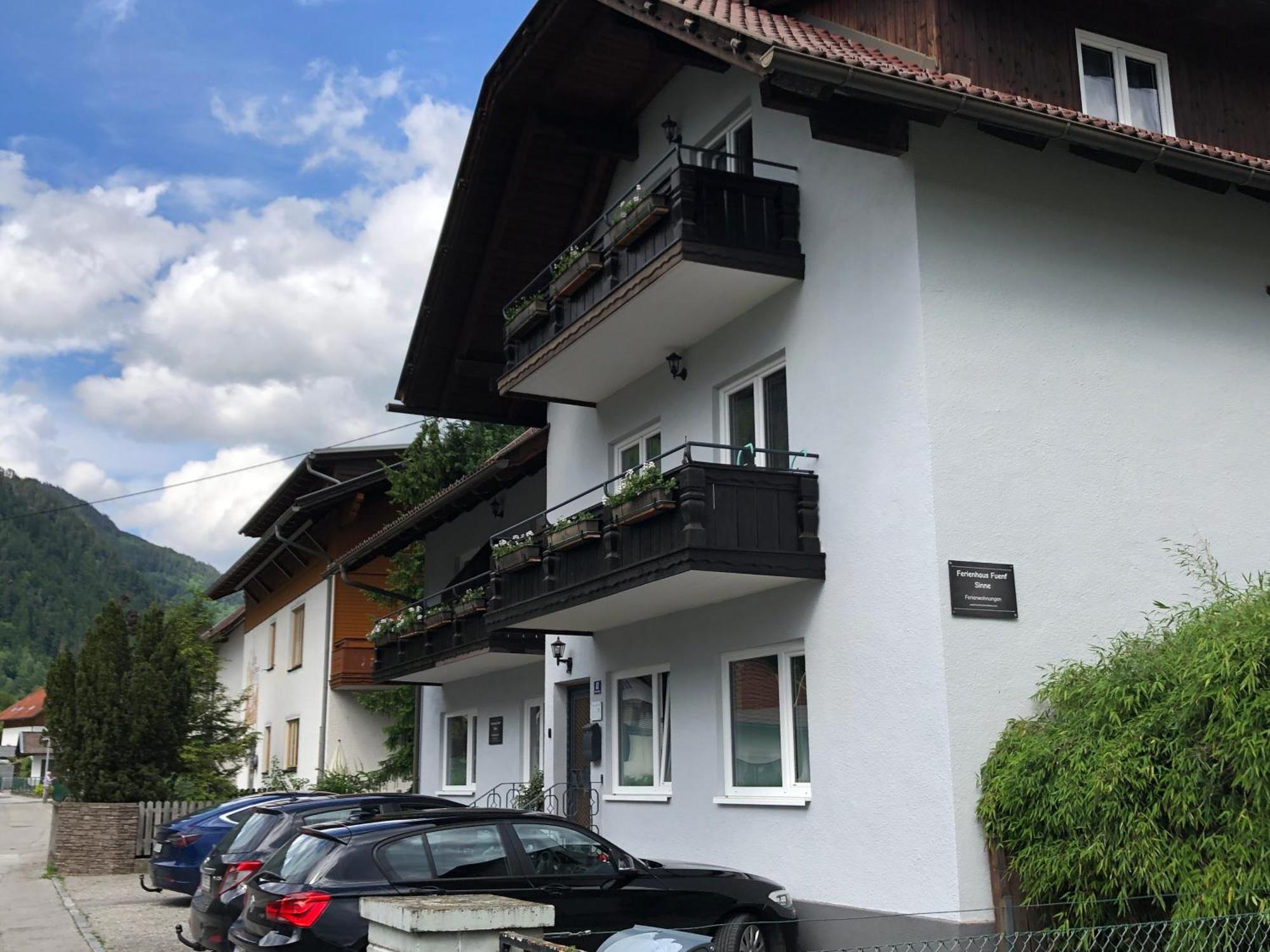 Appartement Zirbenduft Ferienhaus Fuenf Sinne Döbriach Exterior foto